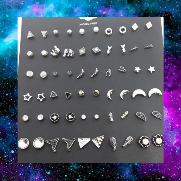 Jewelry - Minimalist Earrings i 30 pairs Nickel Free